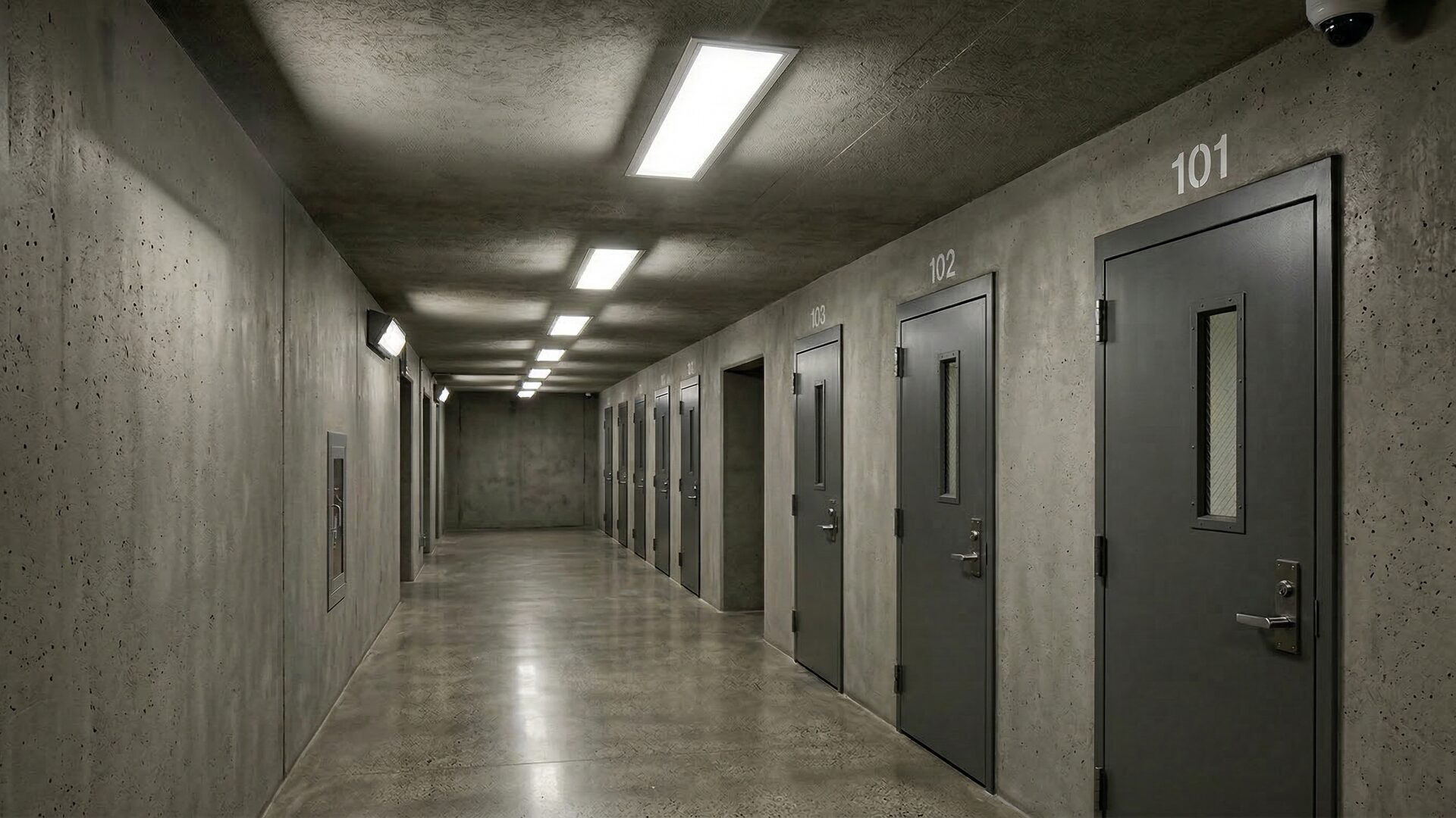 Correctional facility lighting