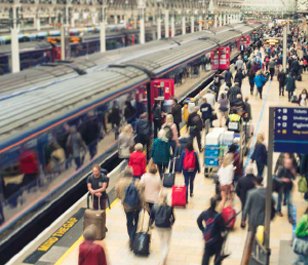 London Underground tube environment with clearNET wireless mesh installation
